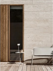 Masă auxiliară de grădină rotundă din aluminiu ø 40 cm Stay – Blomus