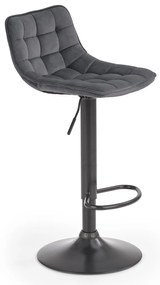 Scaun tip bar Hertha (gri). 1039571