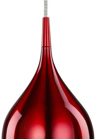 Searchlight - Lustră pe cablu VIBRANT 1xE14/40W/230V roșu