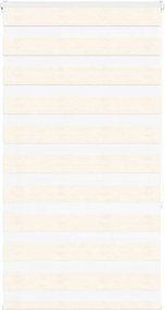 vidaXL Jaluzea tip zebra 75x150 cm lățime țesătură 70,9 cm poliester