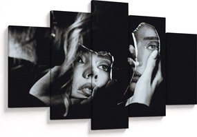 Tablou - Privind în oglindă (150x105 cm)