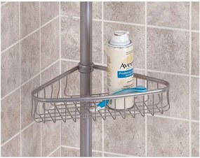 Raft telescopic de colț pentru baie iDesign York