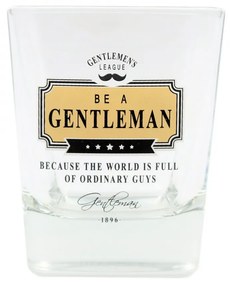 Pahar whisky "BE A GENTLEMAN"