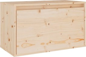 vidaXL Dulap de perete, 60x30x35 cm, lemn masiv de pin