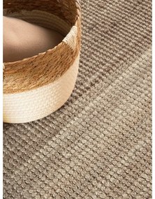 Covor taupe rotund din iută ø 160 cm Bouclé Jaipur – Hanse Home