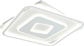 Brilagi - Plafonieră LED dimabilă IRIS LED/98W/230V 50x50 cm albă + telecomandă