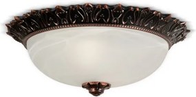 Brilagi - Plafonieră FRESCO 2xE27/40W/230V Ø 30 cm bronzată