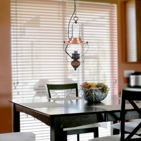 Rabalux 7869 - Lustra cu lant ENNA 1xE14/40W/230V