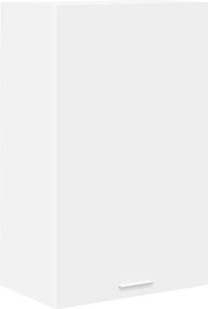 vidaXL Dulap suspendat cu depozitare Alb 50 x 31 x 80 cm Lemn compozit