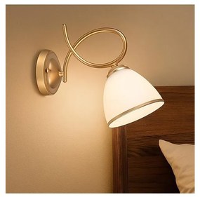 Brilagi - Lampă de perete FRED 1xE27/60W/230V auriu