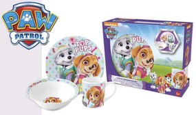 Patrula Cățelușilor Girl Stars set de tacâmuri din porțelan în cutie cadou