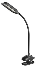 Immax 08998L - Lampă de birou LED+CCT, reglabilă, cu clemă CLIP, 7,5W/230V, neagră