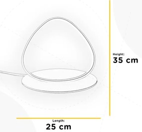 Lampă LED de masă ONLI ROMEO LED/16W/230V 4000K 35 cm alb