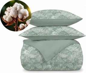 Set lenjerie de pat Dormeo Nature Motive verde