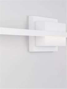 Aplica LED pentru oglinda / tablou AZURE alba L-120,5cm