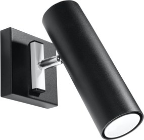 Sollux Lighting Direzione plafonier 1x6 W negru SL.0498