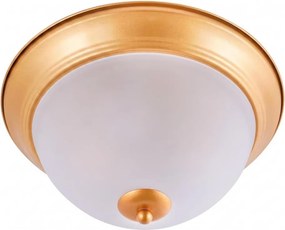 BRILAGI - Plafonieră FRESCO 2xE27/40W/230V diam. 28 cm auriu