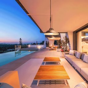 Lustră LED solară pe cablu Aigostar LED/3,2V 3000K/4000K/6500K IP65 + telecomandă