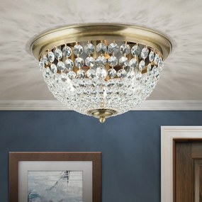 Plafoniera cristal Asfour design elegant lux PLAFOND D-47cm alama