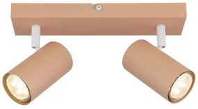 Spot Globo 57911-2P ROBBY 2xGU10/25W/230V portocaliu