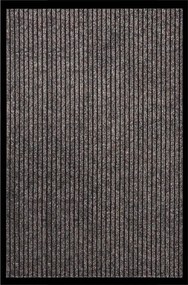 vidaXL Covoraș de ușă, bej, 80x120 cm, cu dungi