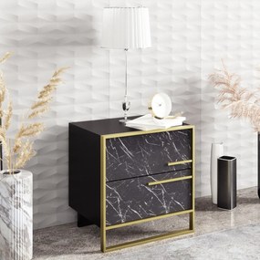 Măsuță de noptieră Polka Black