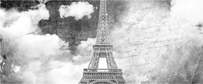 Tablou - Carte poștală de epocă a orașului N⁰3 (120x50 cm)