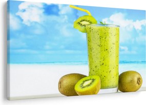 Tablou - smoothie kiwi (90x60 cm)