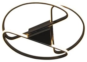 Plafonieră LED dimabilă LED/75W/230V 3000-6500K negru + telecomandă