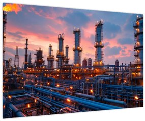 Tablou - Instalație industrială (90x60 cm)
