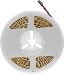 Banda LED COB Free Cut Gel Free GTV pentru mobilier, lumina rece, 528 LED m, 480 lm m, 24V, IP20, 5 m Alb rece, 12 V, LED Cob, 11 W m, 480 lm m, 8