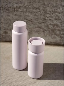 Cană termos roz-deschis din oțel inoxidabil 400 ml Singles – Zone