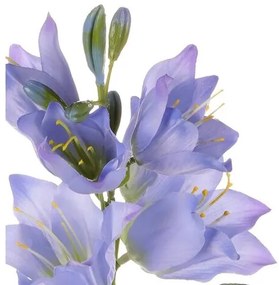 Floare artificială Clopoțel albastru, 15 x 10 x 71cm