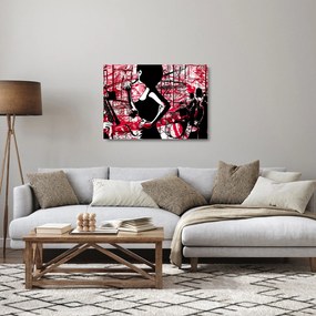 Tablou pe sticlă - Jazz (70x50 cm)