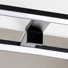 Aigostar - Lampă LED pentru oglindă de baie, 8W, 230V, 4000K, 40 cm, IP44, neagră