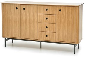 Comoda Smart KM1 stejar - L167 x A44 x h93 cm