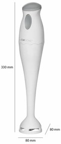 Blender vertical Clatronic SM 3577, alb