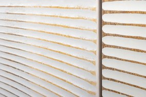 Comoda design vintage Golden Sunset 140cm alb