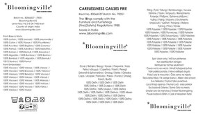 Pernă decorativă din bumbac 35x60 cm Aba – Bloomingville