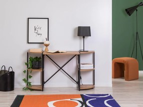 Masă de scris Kusime (pin atlantic + negru) . 1094968