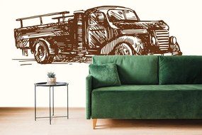 Tapet camion retro