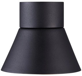 Aplica pentru perete exterior cu protectie IP54 Kyklop Cone Black
