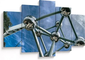 Tablou- atomium la Bruxelles (150x105 cm)