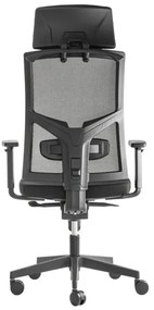 Scaun de birou Vesel Plus, negru