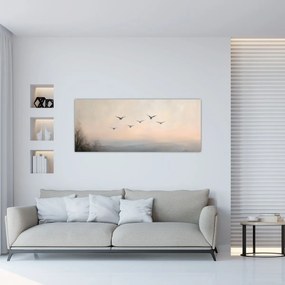 Tablou - Stol de păsări (120x50 cm)