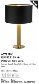 Veioza/Lampa de masa design decorativ London alama/negru