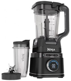 Blender Ninja Detect Power Pro & Single Serve TB301EU, 1200W, 2.1L, 10 viteze + Puls, BlendSense, Torque Detect, Timer, Ingredient Recognition, Negru