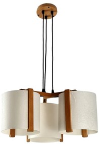 Lustra fabricata manual din lemn SCALA 3L