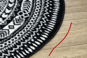 Covor FUN Napkin şerveţel cerc - fekete - SECUNDAR-COTATI PRODUSUL