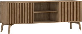 Comodă TV lemn masiv Sia Nature, 150 × 40 × 52 cm